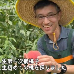 イーチャイナ在校生が上海テレビ番組に出演｜中国語で現地の農家と交流